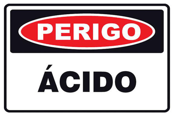 Perigo - Ácido