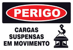 Perigo - Cargas Suspensas em Movimento
