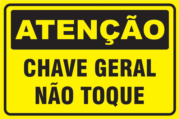 Atenção - Chave Geral, Não Toque