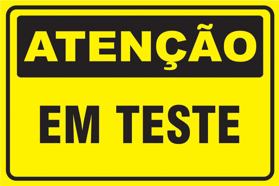 Atenção - Em Teste