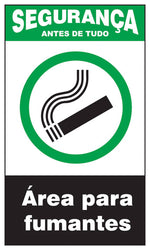 Segurança - Área para Fumantes