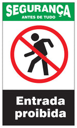 Segurança - Entrada Proibida