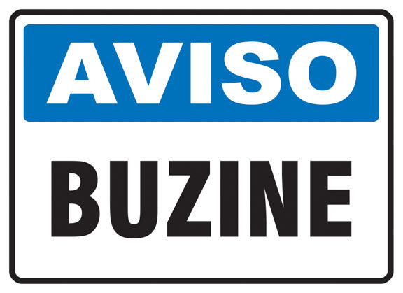 Aviso - Buzine