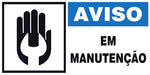 Aviso - Em Manutenção