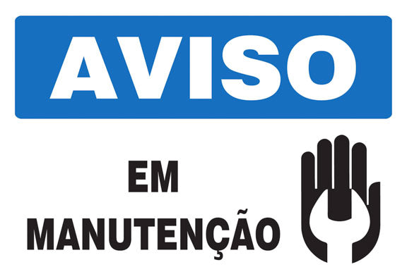 Aviso - Em Manutenção