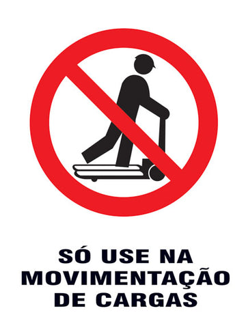 Proibido - Só Use na Estação de Cargas