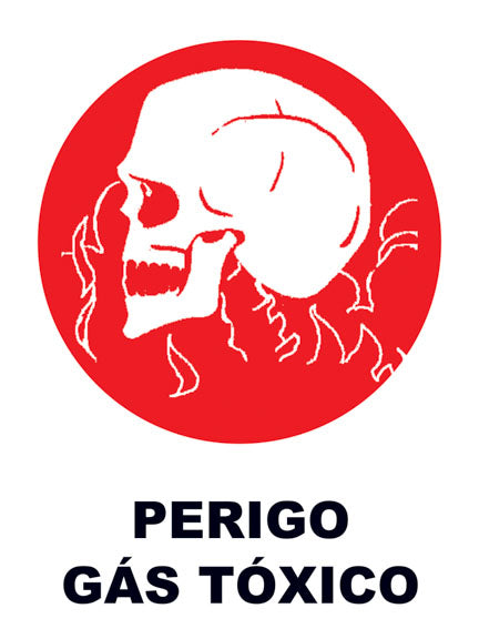 Perigo Gás Tóxico