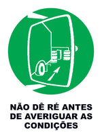 Não Dê Ré Antes de Averiguar as Condições