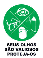 Seus Olhos São Valiosos. Proteja-os