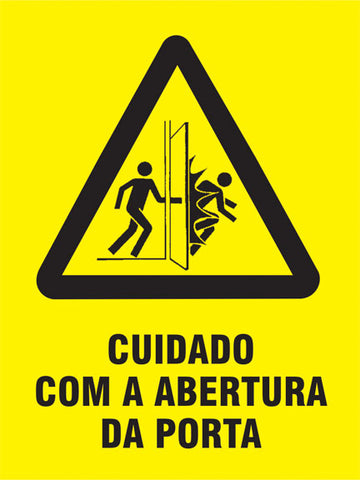 Cuidado com a Abertura da Porta