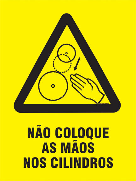 Não Coloque as Mãos nos Cilindros