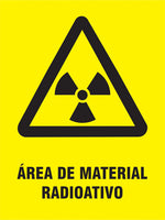 Área de Material Radioativo