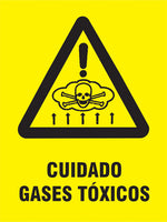 Cuidado Gases Tóxicos