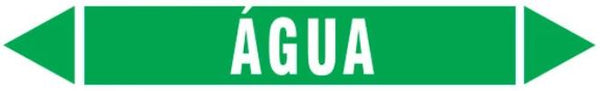 Etiqueta de Tubulação - Água
