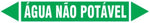 Etiqueta de Tubulação - Água Não Potável