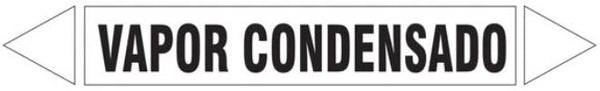 Etiqueta de Tubulação - Vapor Condensado