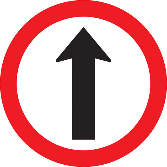 Sinalização de Trânsito - Siga em Frente
