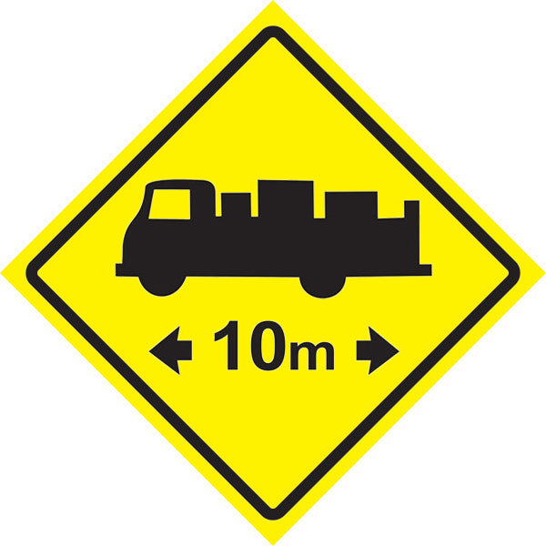 Sinalização de Trânsito - Comprimento Limitado 10m A-48