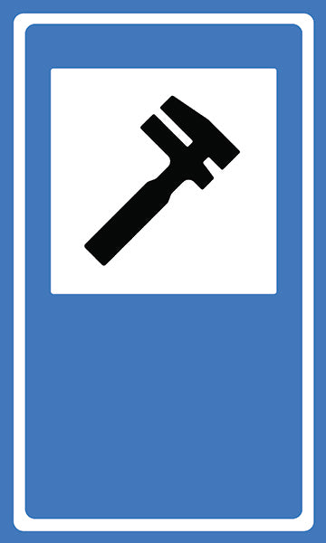 Sinalização de Serviço Auxiliar - Serviço Mecânico SAU-07