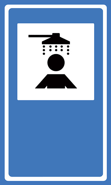 Sinalização de Serviço Auxiliar - Banho SAU-16