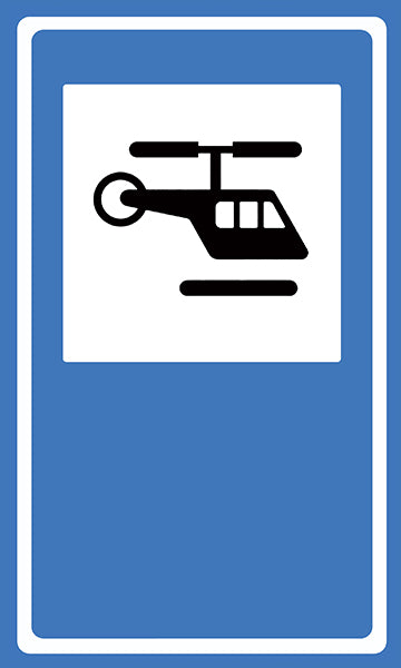 Sinalização de Serviço Auxiliar - Heliporto SAU-22