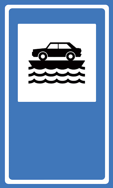 Sinalização de Serviço Auxiliar - Transporte sobre a Água SAU-24