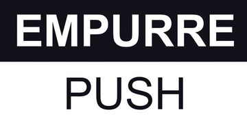 Etiqueta para Porta - Empurre / Push
