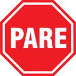 Sinalização de Piso - Pare