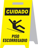 Placa Autoportante - Cuidado - Piso Escorregadio
