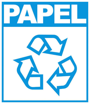 Painel de Reciclagem e Orientação de Coleta Seletiva - Papel