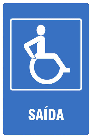 Acesso de Portadores de Necessidades Especiais - Saída - PNE
