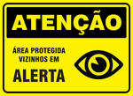 Atenção - Área Protegida Vizinhos em Alerta