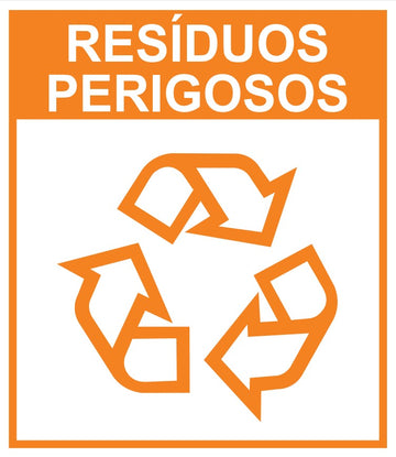 Painel de Reciclagem e Orientação de Coleta Seletiva - Residuos Perigosos