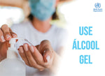 Prevenção Coronavírus - COVID-19: Use Álcool Gel OMS