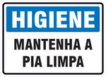 Higiene - Mantenha a Pia Limpa