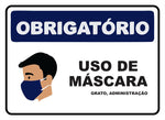 Obrigatório o Uso de Máscara