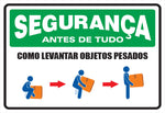 Segurança - Como Levantar Objetos Pesados