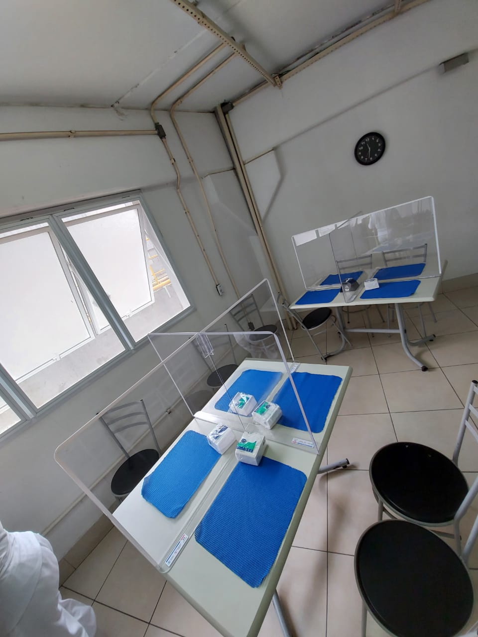 Barreira de Proteção para Refeitório e Restaurante