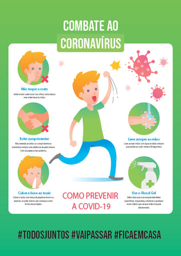Prevenção Coronavírus - COVID-19: Combate ao Coronavírus