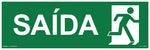S14 - Saída de Emergência - Pictograma à Direita - Fotoluminescente