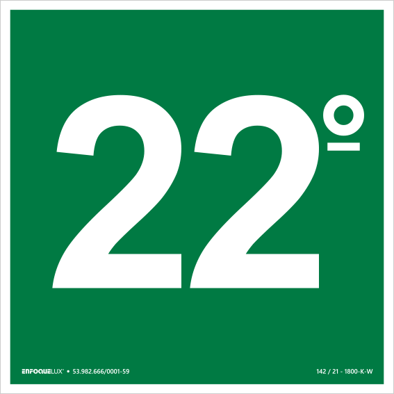 S17 - 22º Andar - Fotoluminescente