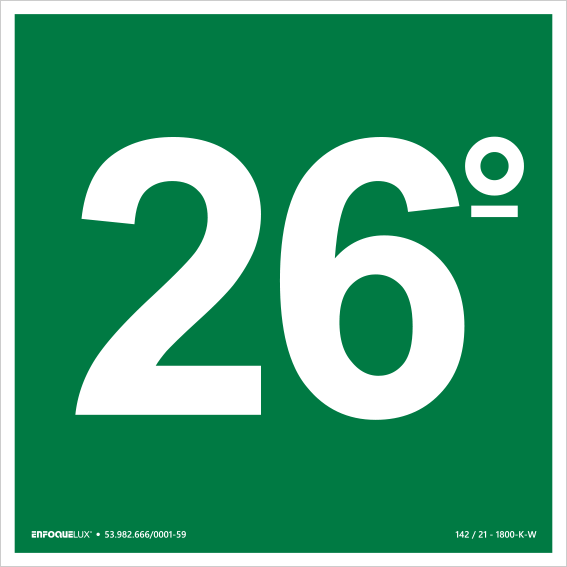 S17 - 26º Andar - Fotoluminescente