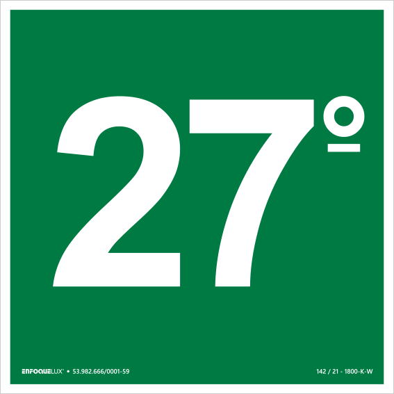 S17 - 27º Andar - Fotoluminescente