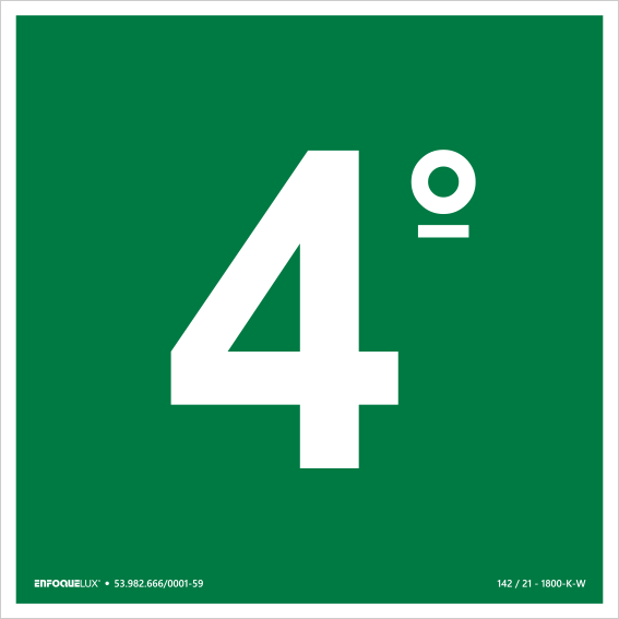 S17 - 4º Andar - Fotoluminescente