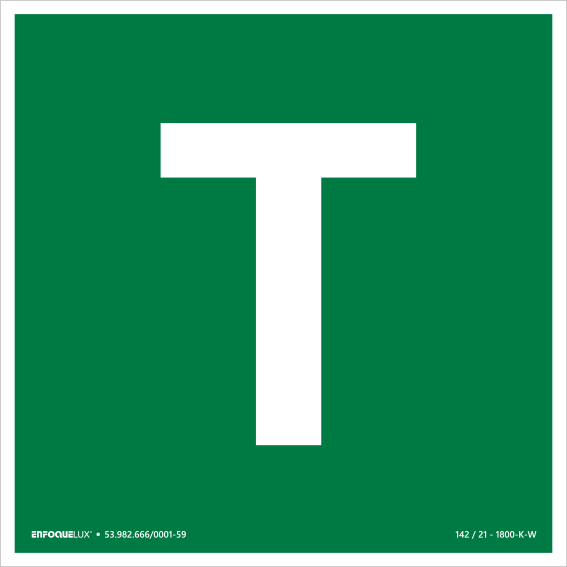 S17 - Andar Térreo - Fotoluminescente