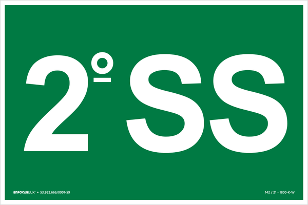 S17 - 2º Subsolo - Fotoluminescente