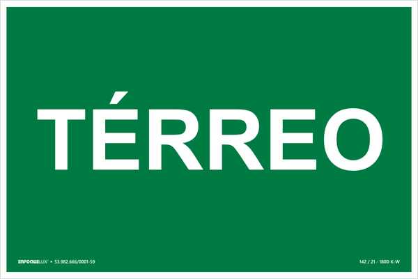 S17 - Andar Térreo - Fotoluminescente