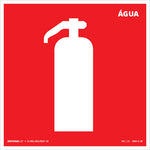E5 - Sinalização de Incêndio e Alarme - Extintor Água - Fotoluminescente