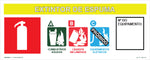 N4 - Sinalização de Emergência - Extintor de Espuma - Fotoluminescente