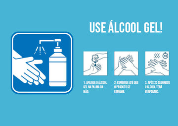 Use Álcool Gel